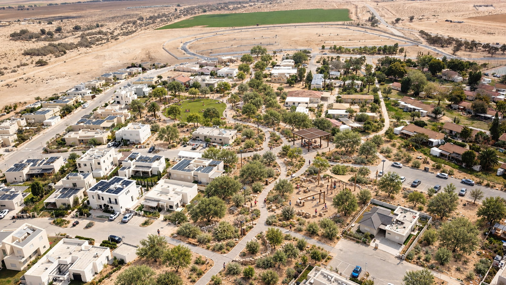 שתילת עצים בשצ"פ צל במדבר ברתמים
