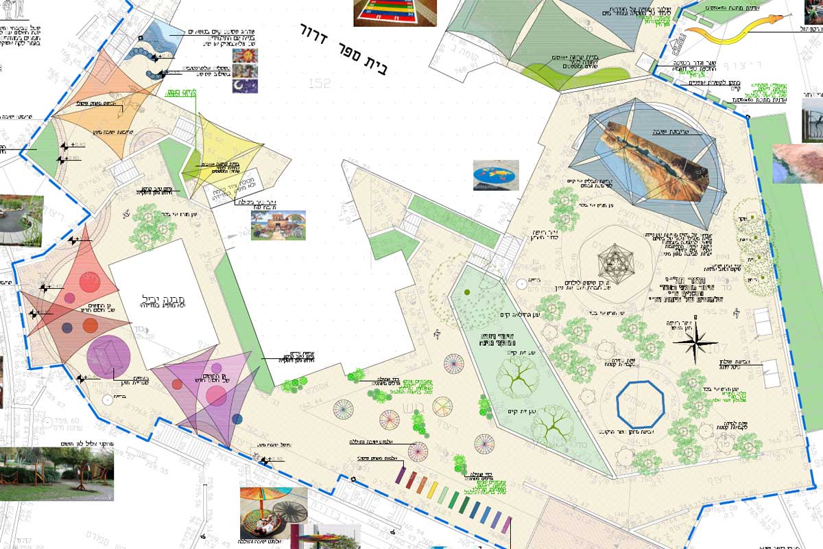 אבישי פרידמן | חצר בית הספר כמרחב למידה: בין תכנון חדש לשדרוג קיים